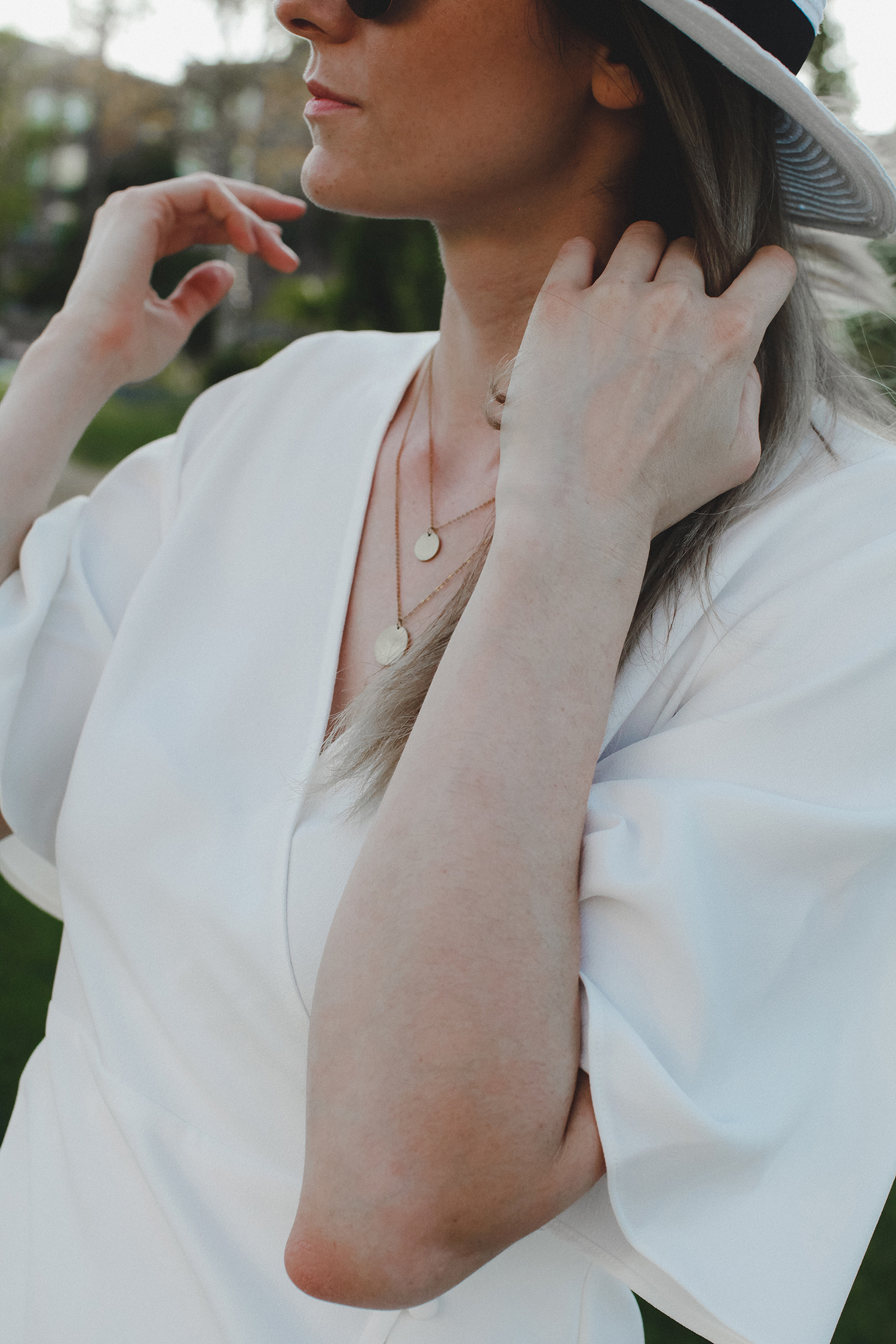 Accessorize your little white dress